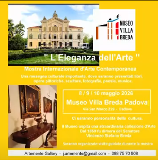 L’Eleganza dell’Arte – 8/9/10 maggio 2026 immagine decorativa