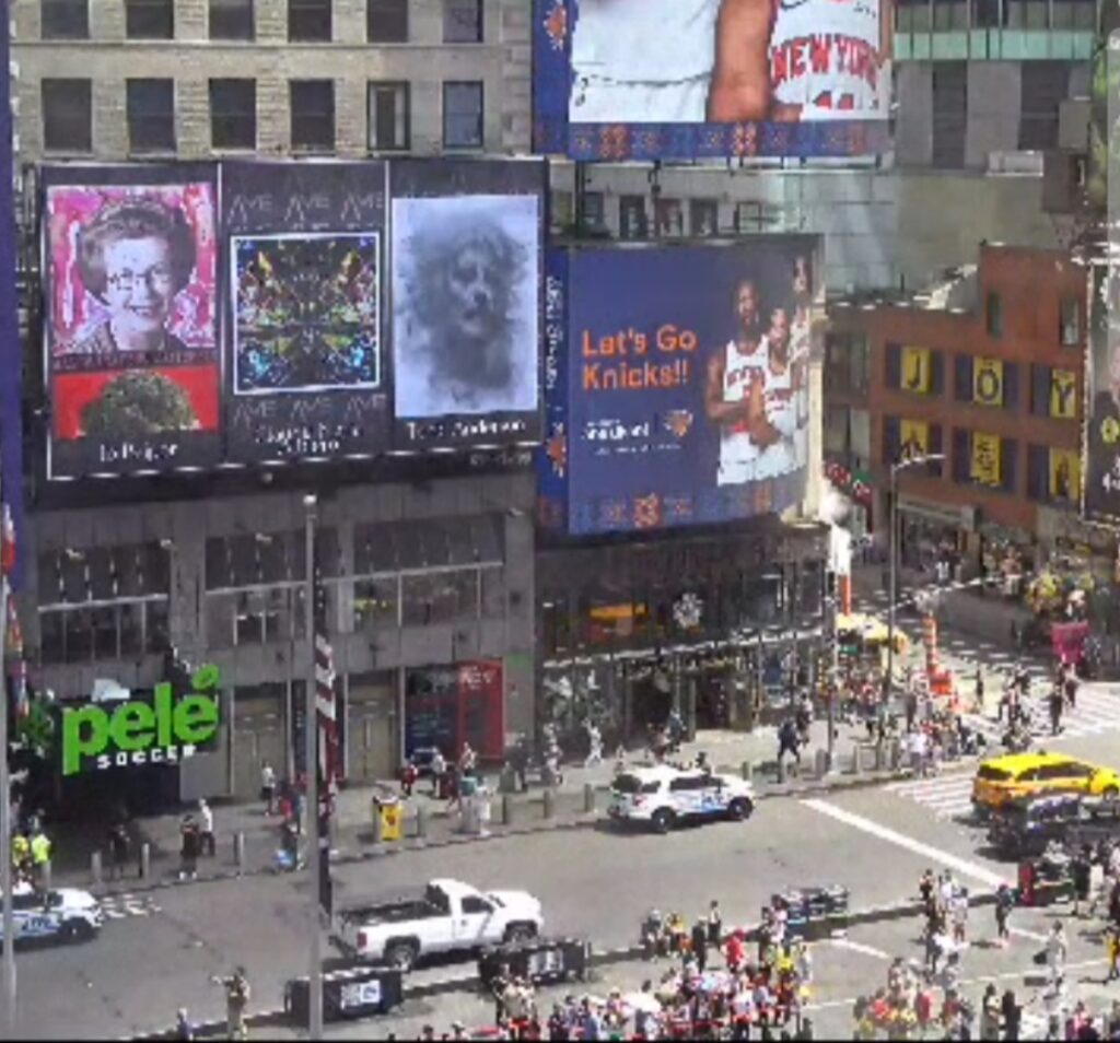 My art in Times Square – New York City immagine decorativa